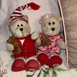 Starbucks toys 2007 Starbucks Bearista Bears - Red/Pink used shape